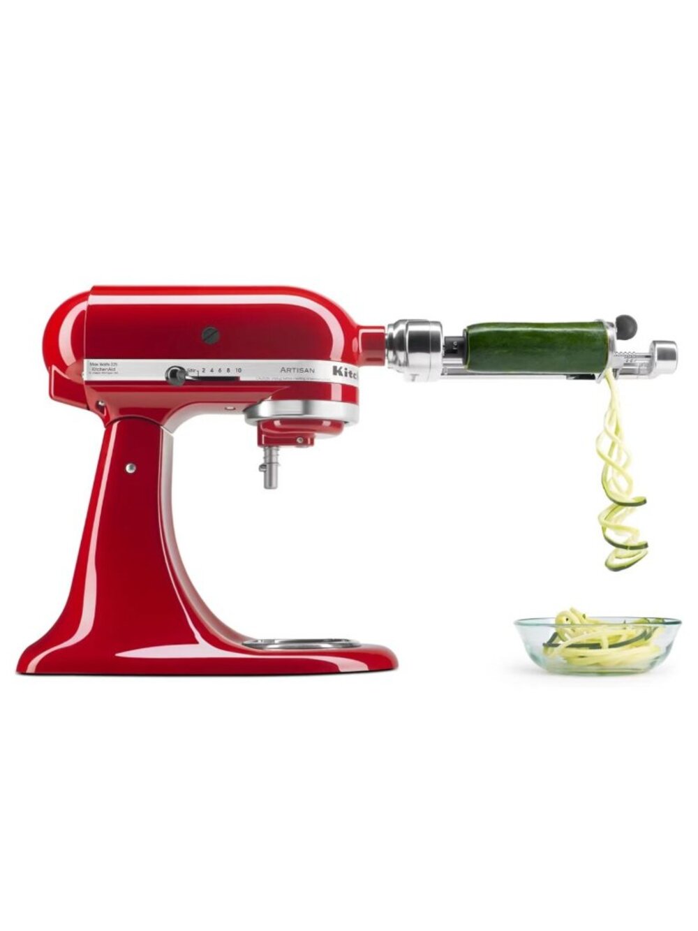 KitchenAid Spiralizer Attachment with Peel, Core Slice Model KSM1APC Stand Mixer